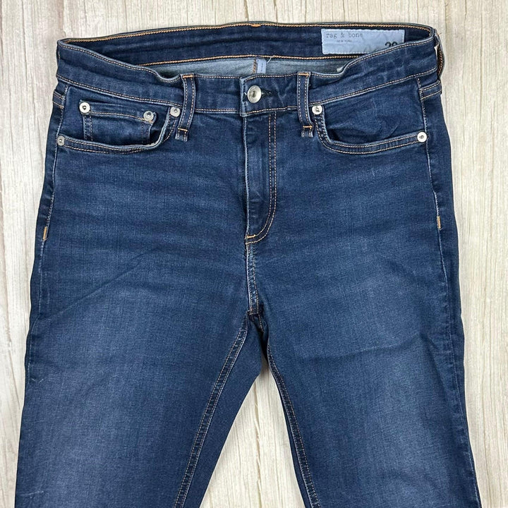 Rag & Bone 'Cate' Mid Rise Skinny Ankle Jeans - Size 28