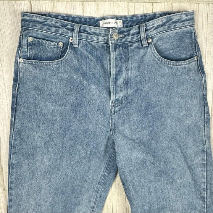 Assembly Label Classic Relaxed Straight Jeans- Size 34 or 16AU