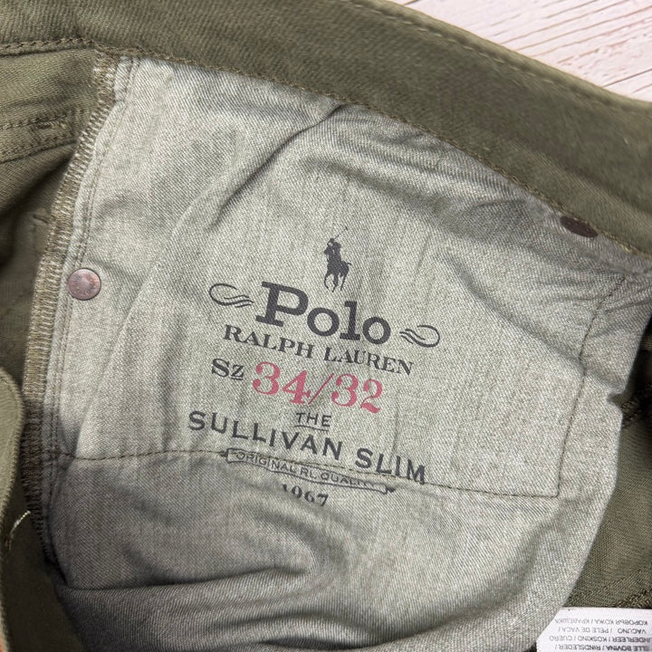 Polo by Ralph Lauren Men's 'The Sullivan Slim' Khaki Jeans - Size 34/32