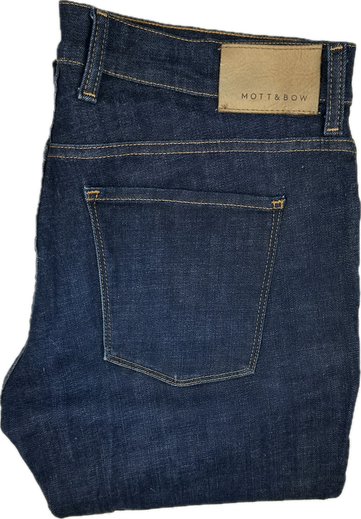 Mott & Bow USA Mens  Slim Straight Jeans -Size 33