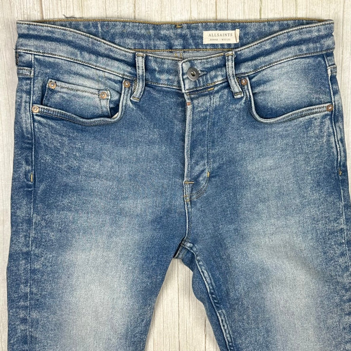All Saints 'Ronnie' Skinny Denim Jeans -Size 32/32