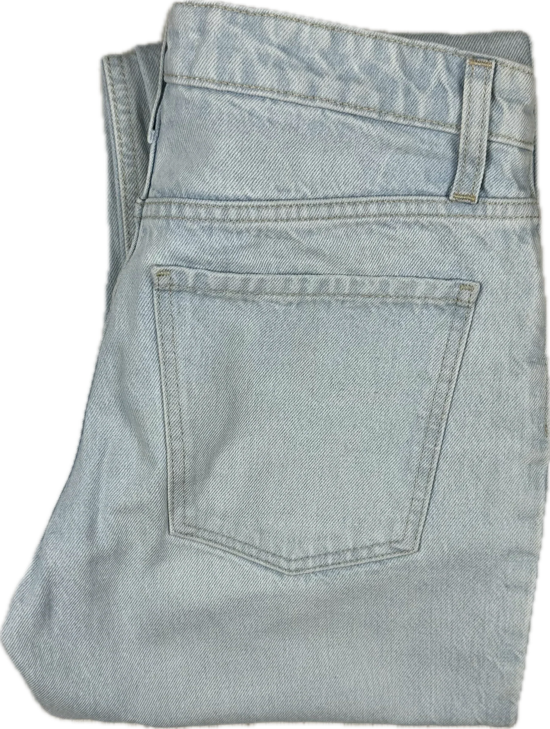 NOBODY 'Phoebe' Low Straight Jean in Dreamy Blue Wash Size 26