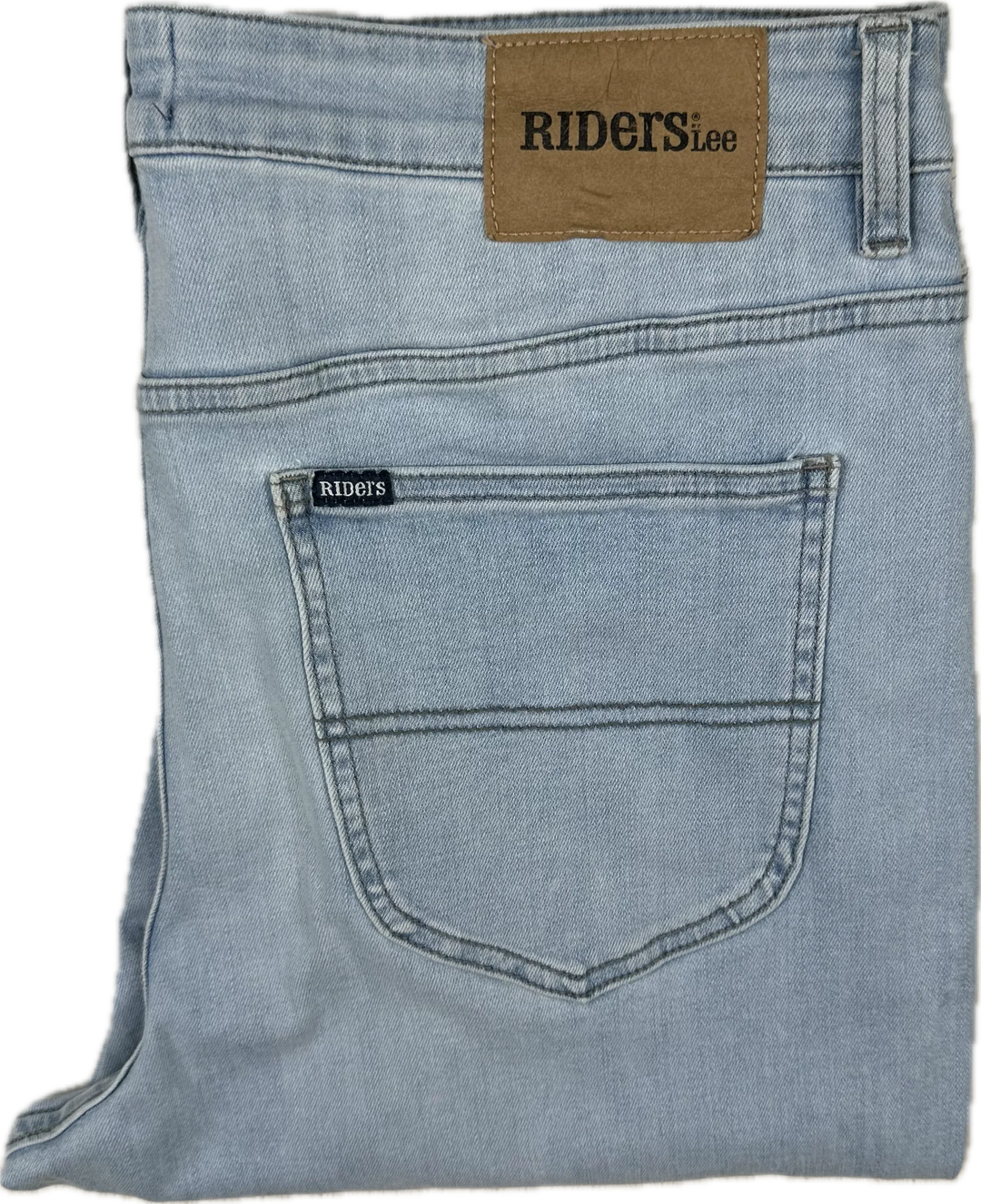 Riders by Lee 'R1 Skinny' Light Wash Stretch Jeans- Size 38
