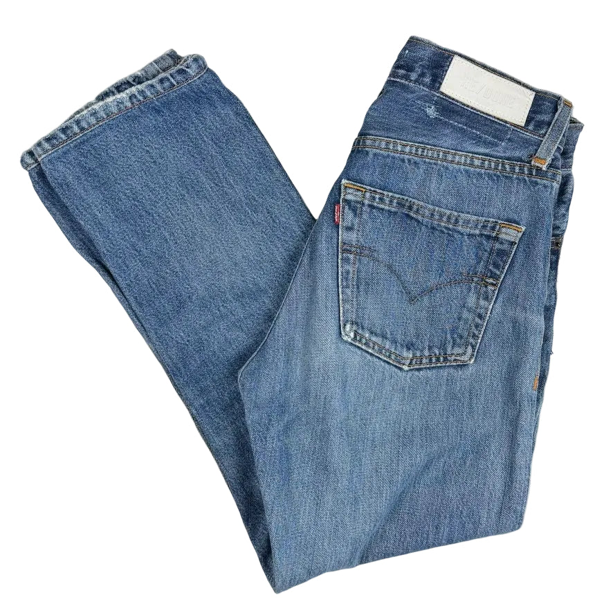 RE/DONE High Rise Crop Jeans -Size 24
