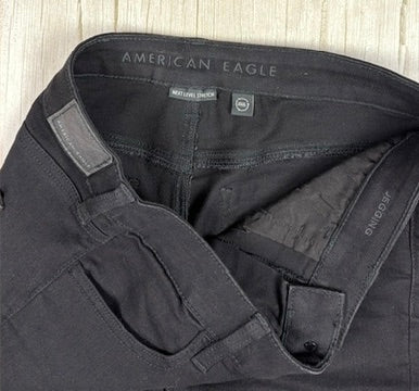 American Eagle Next Level Stretch 'Jegging' Black Jeans- Size 14