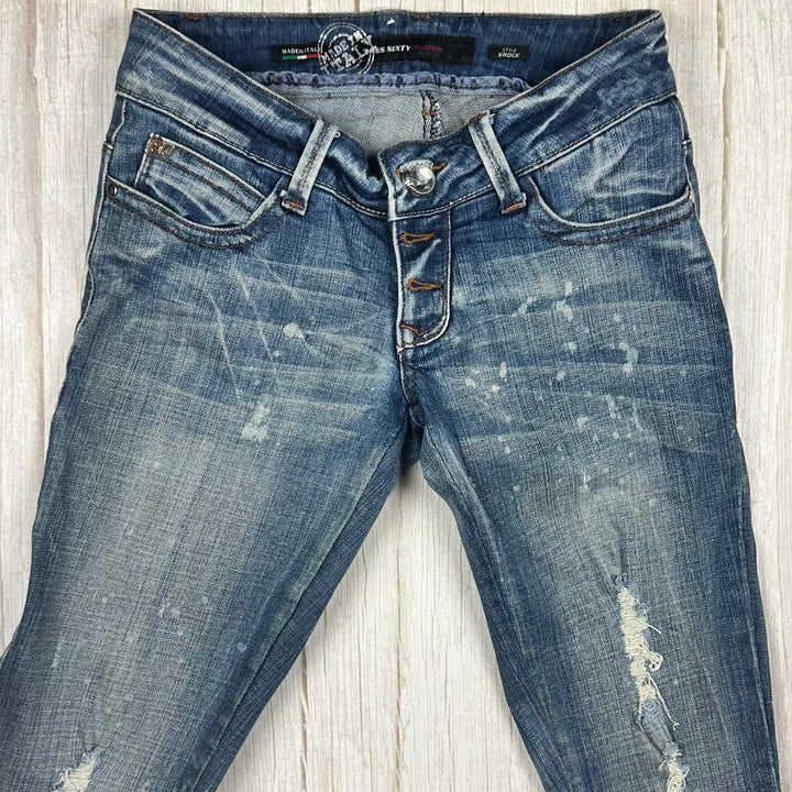 Miss Sixty 'Shock' Low Rise Skinny Jeans -Size 27 - Jean Pool