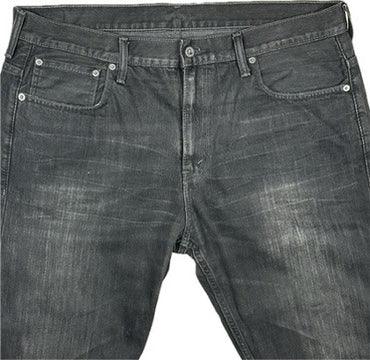 Levis 559 Straight Black Denim Jeans  - Size 36-38