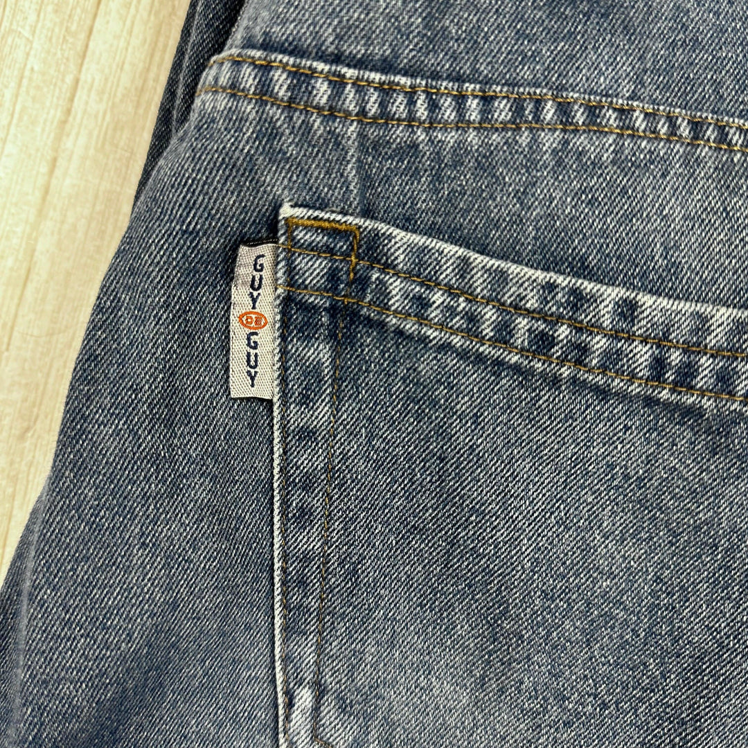 Guy Laroche Vintage 1980's Straight Denim Jeans - Size 32