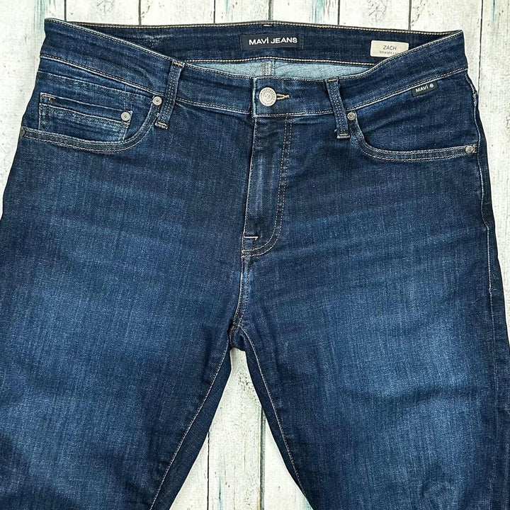 Mavi Jeans 'Zach' Straight Leg Jeans -Size 33/34 - Jean Pool