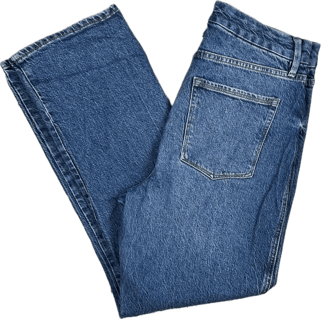 Good American Straight High Rise Jeans- Size 31" - Jean Pool