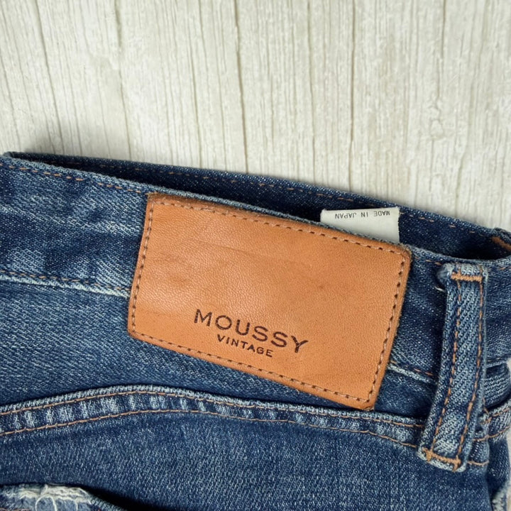 Moussy Vintage Japan Slim Fit Distressed Jeans- Size 26