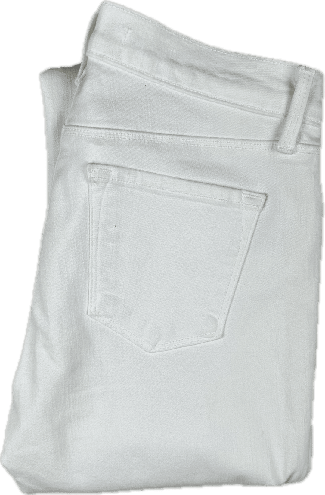 J Brand 'Skinny Leg' Mid Rise White Jeans - Size 27 - Jean Pool