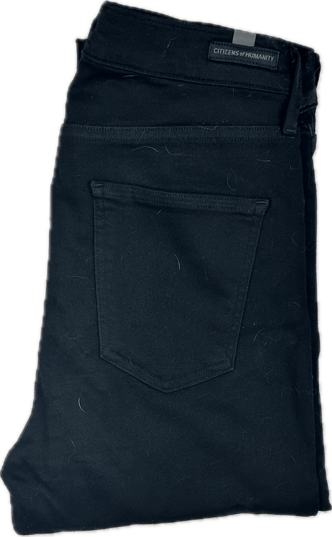 Citizens of Humanity 'Rocket' High Rise Black Skinny Jeans - Size 27 - Jean Pool