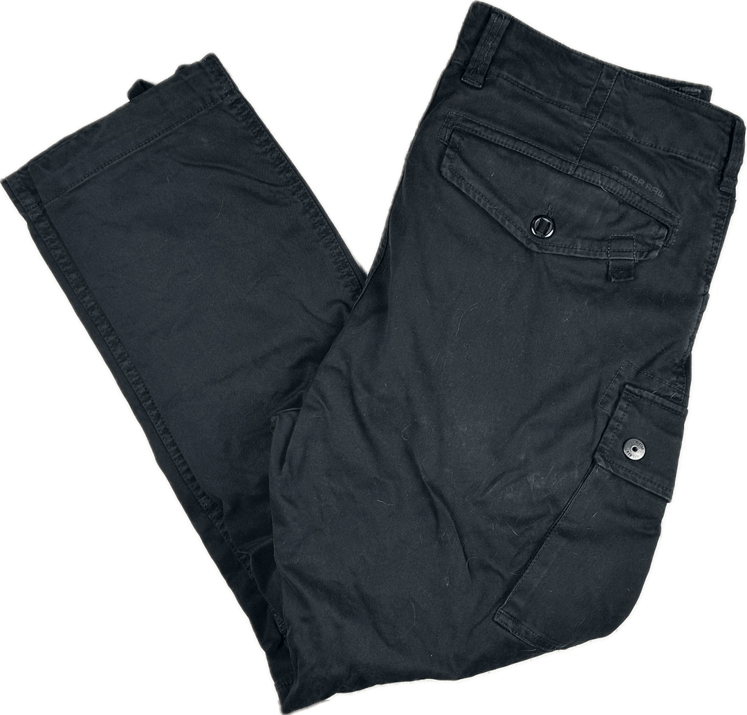 G Star RAW Mens 'Roxic' Straight Tapered Cargo Pant-Size 35/32