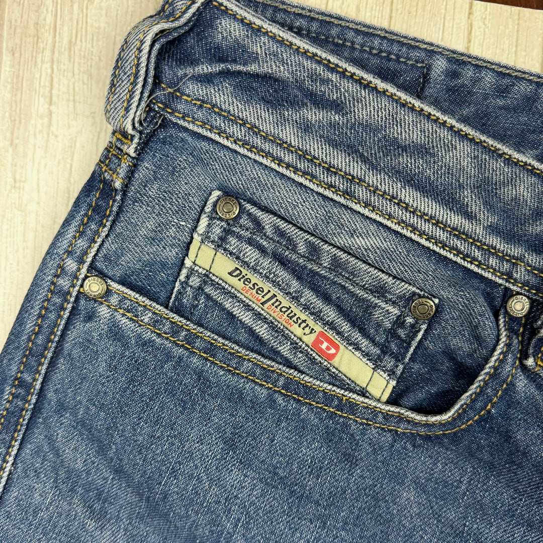 Diesel 'Larkee' Mens Denim Cut Off Shorts -Size 32