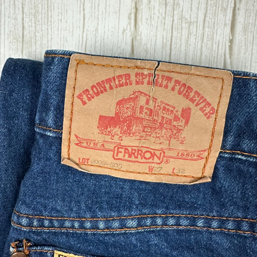 Childrens Vintage Farron 'Frontier Spirit' Jeans  - Suit Size 10Y