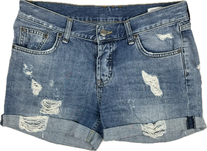 Anine Bing Ladies Boyfriend Denim Shorts  - Size S