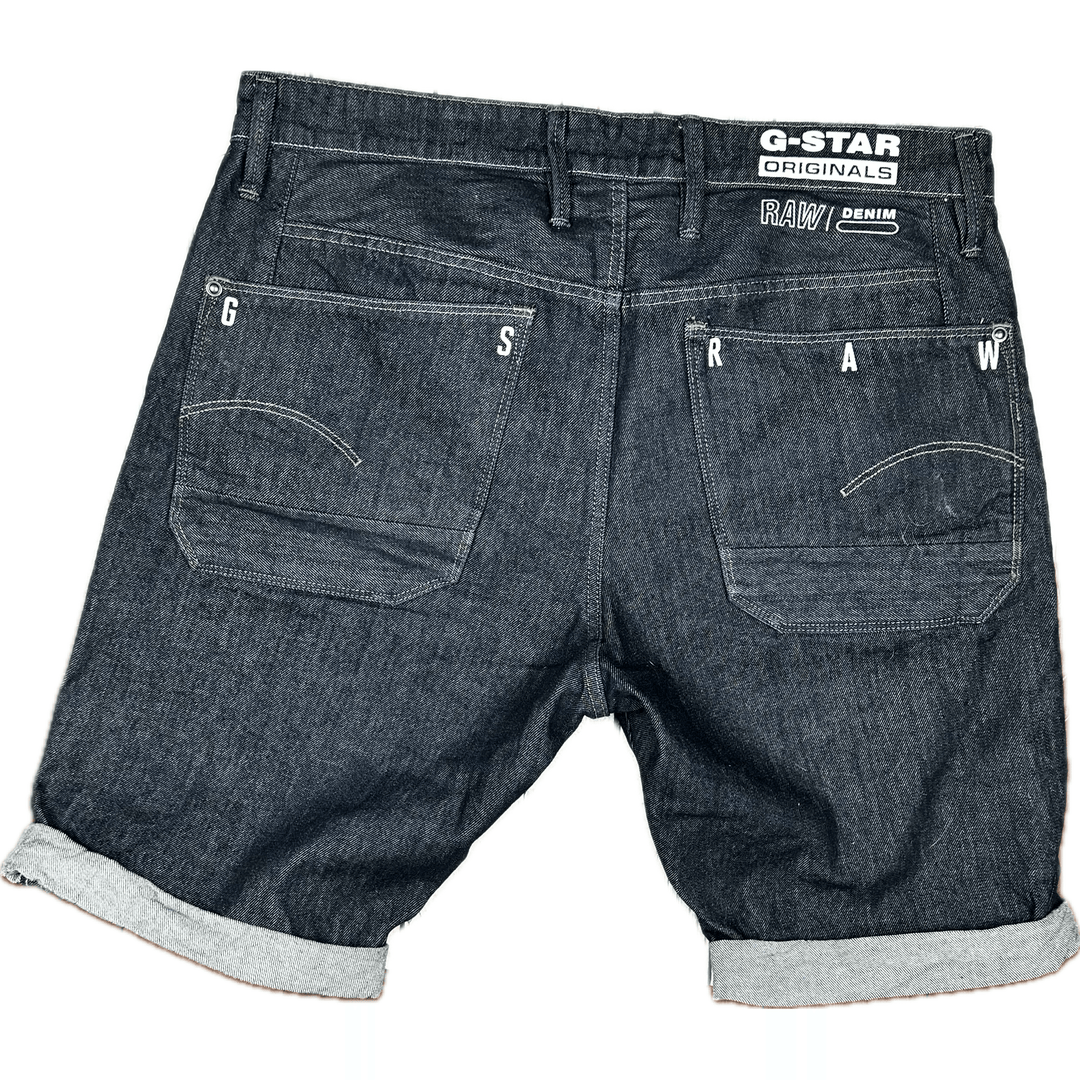 G Star RAW Mens 'LOIC' Relaxed Tapered Shorts -Size 34 - Jean Pool