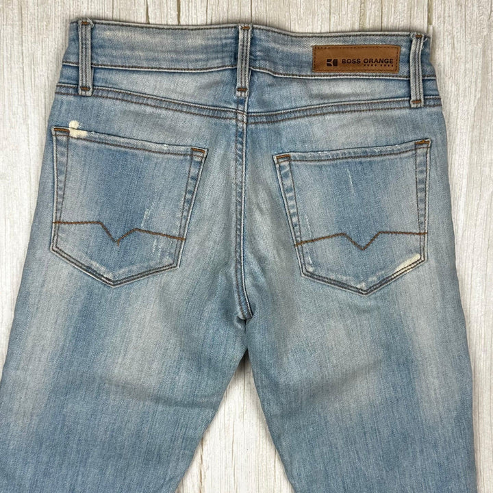 Hugo Boss Orange Ladies Straight Fit Jeans Size- 25