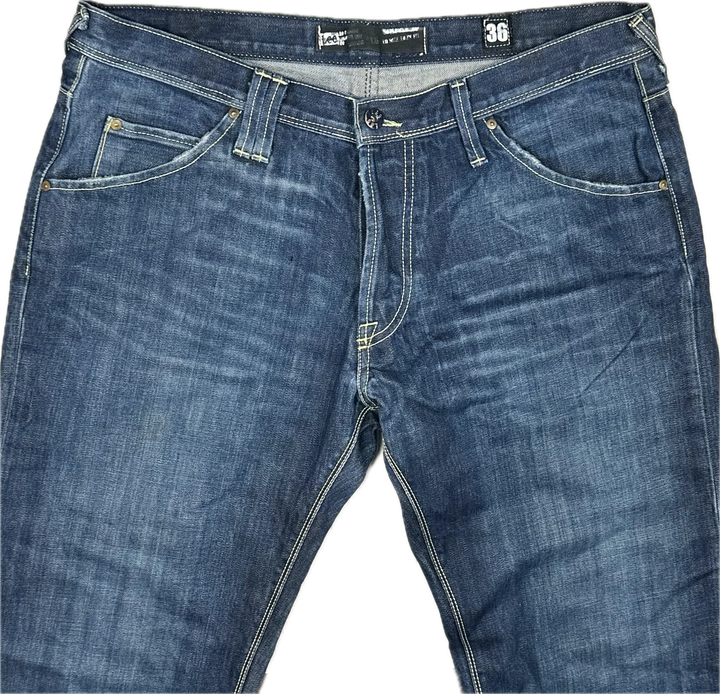 Lee Y2K 'L6' Low Rise Easy Fit Bootcut Denim Jeans -Size 36L