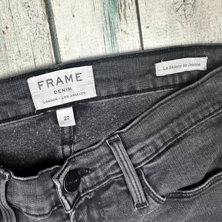 Frame Denim 'Le Skinny de Jeanne'Whittier Wash Jeans -Size 27 - Jean Pool