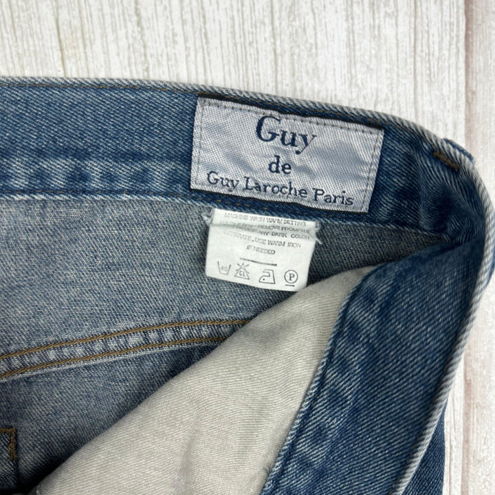 Guy Laroche Vintage 1980's Straight Denim Jeans - Size 32