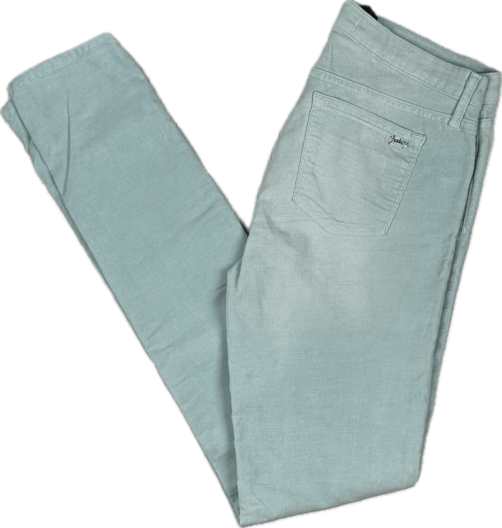 Juicy Couture Pale Blue Cord Jeans - Size 29