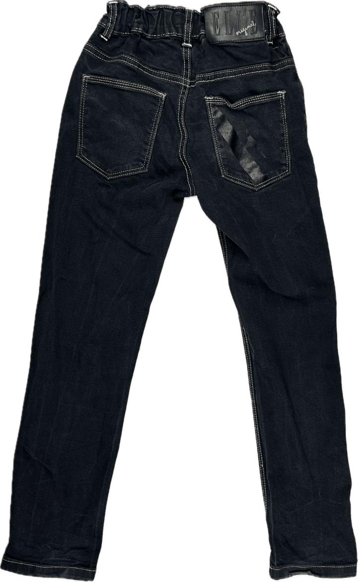 Elle Paris Stretch Kids Straight Jeans - Size 8