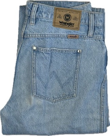 Wrangler 'Frances' Relaxed Straight Jeans - Size 8