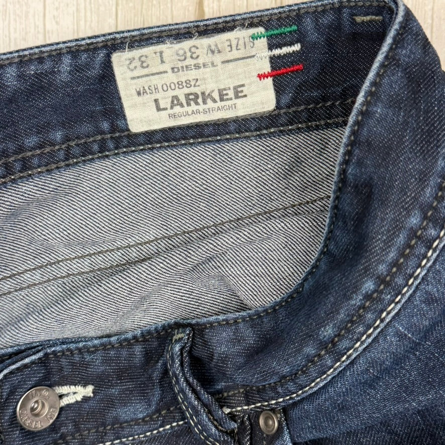 Diesel 'Larkee' Denim Regular Straight Jeans -Size 36/34
