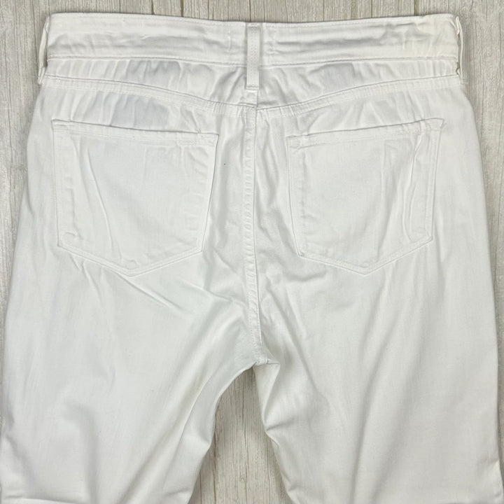 NYDJ Lift & Tuck 'Ankle' White Stretch Jeans -Size 6 US or 10 AU