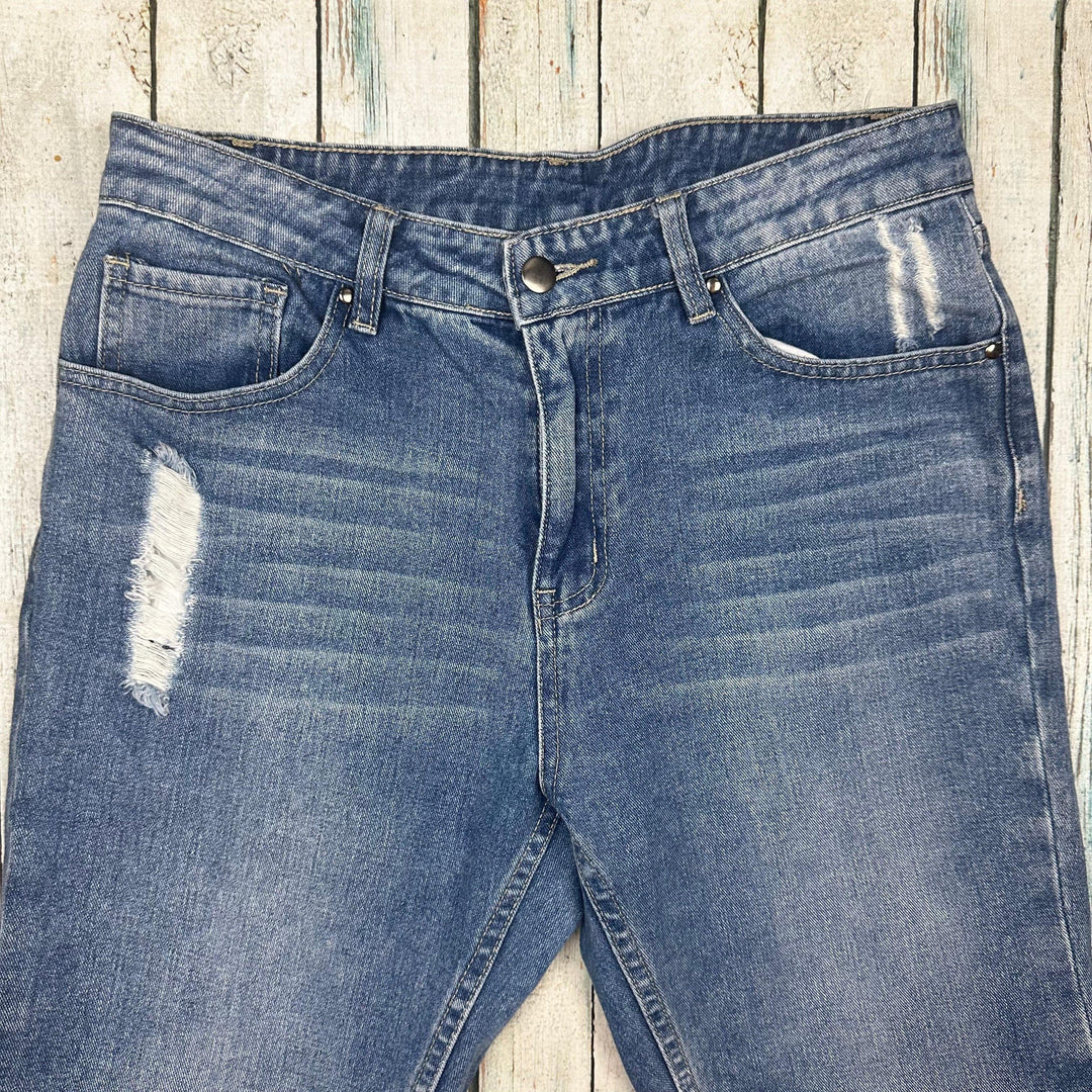 Disney by Caco 'Mickey' Boyfriend Jeans Size- 28 - Jean Pool