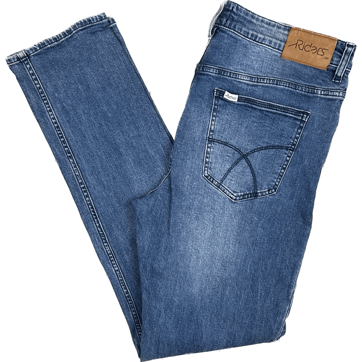 Lee Riders Mens 'R2 Slim & Narrow' Stretch Jeans - Size 36 - Jean Pool