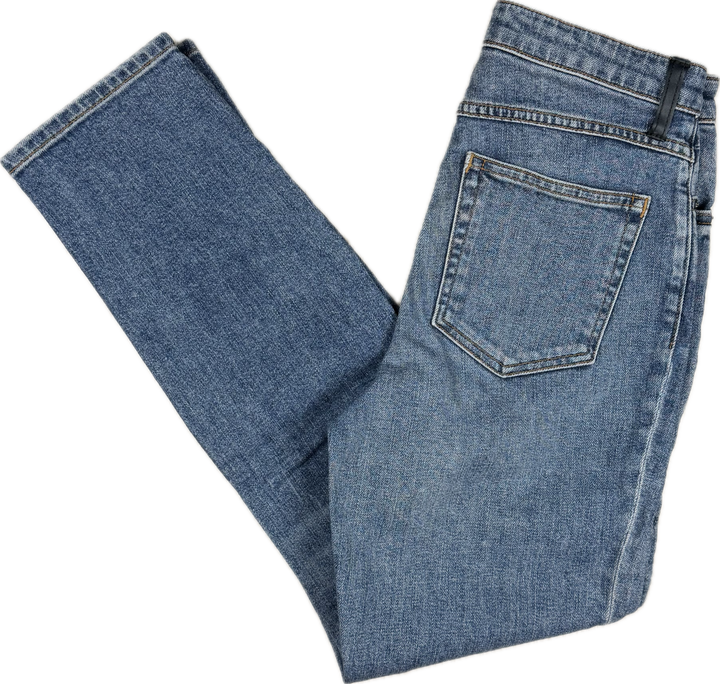 Alexander Wang Slim Straight 'Grip' Ankle Jeans Size 26