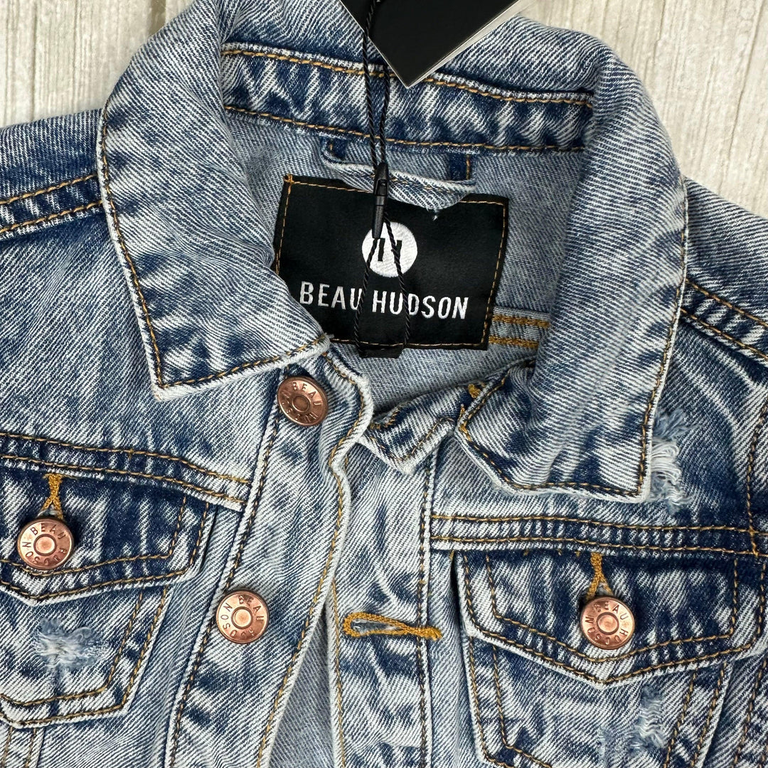 NWT- Beau Hudson Classic Denim Jacket - Size 6/12M