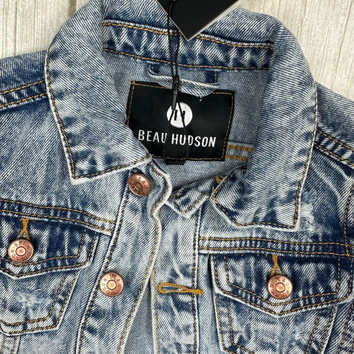 NWT- Beau Hudson Classic Denim Jacket - Size 6/12M