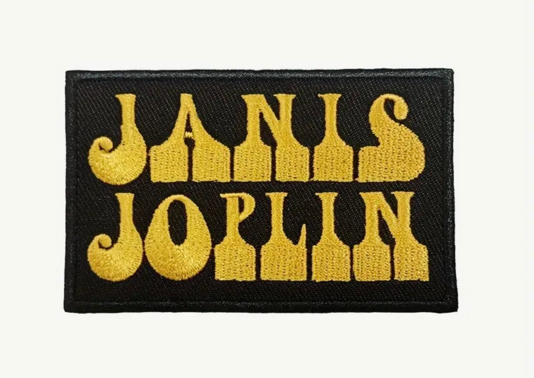 Janis Joplin- Embroidered Patch