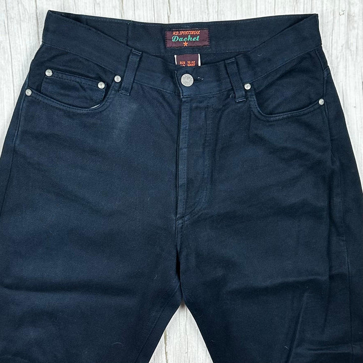 Dachet Vintage 1990's Navy 'Tencel' Jeans- Size 10