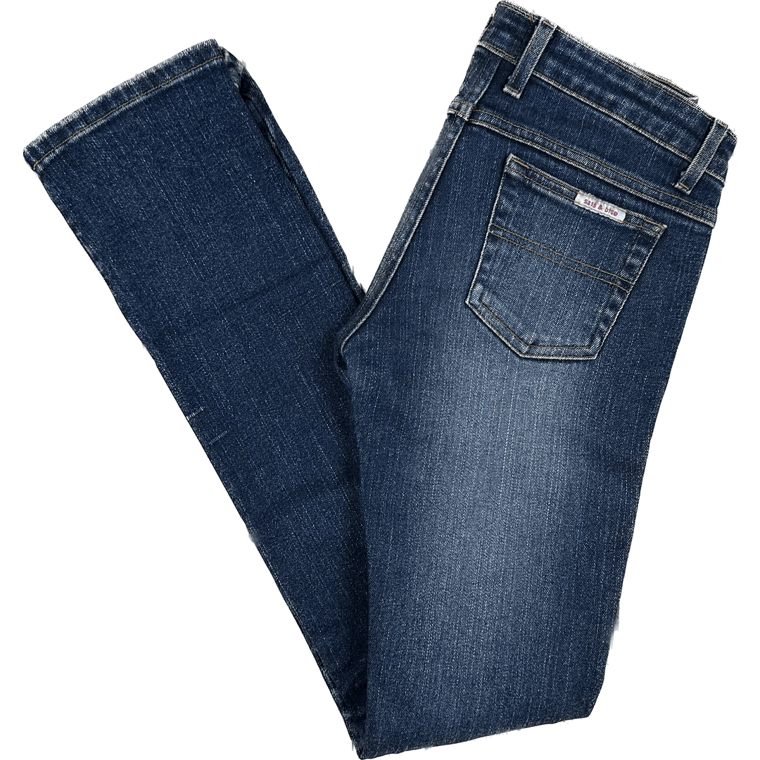 Sass & Bide Early Model Low Rise Straight Leg Jeans -Size 26 - Jean Pool