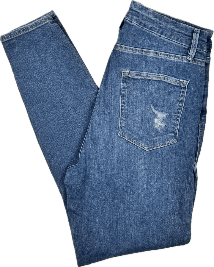Good American 'Good Waist' High Rise Skinny Jeans- Size 32" - Jean Pool