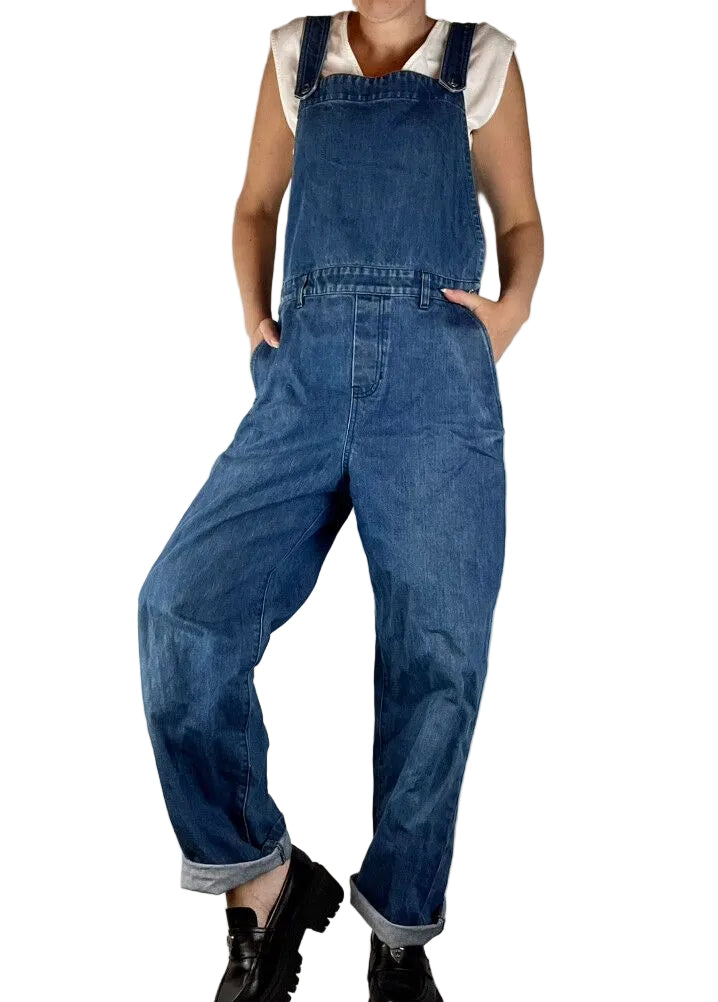 Kowtow Womens Organic Cotton Overalls Dungarees - Size M