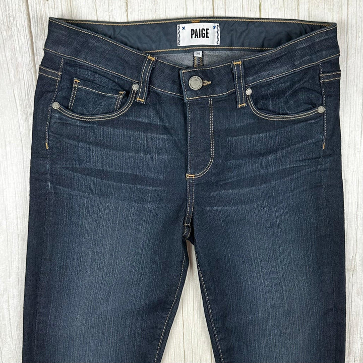 NEW- Paige Denim 'Skyline Straight' Slim Low Jeans- Size 28