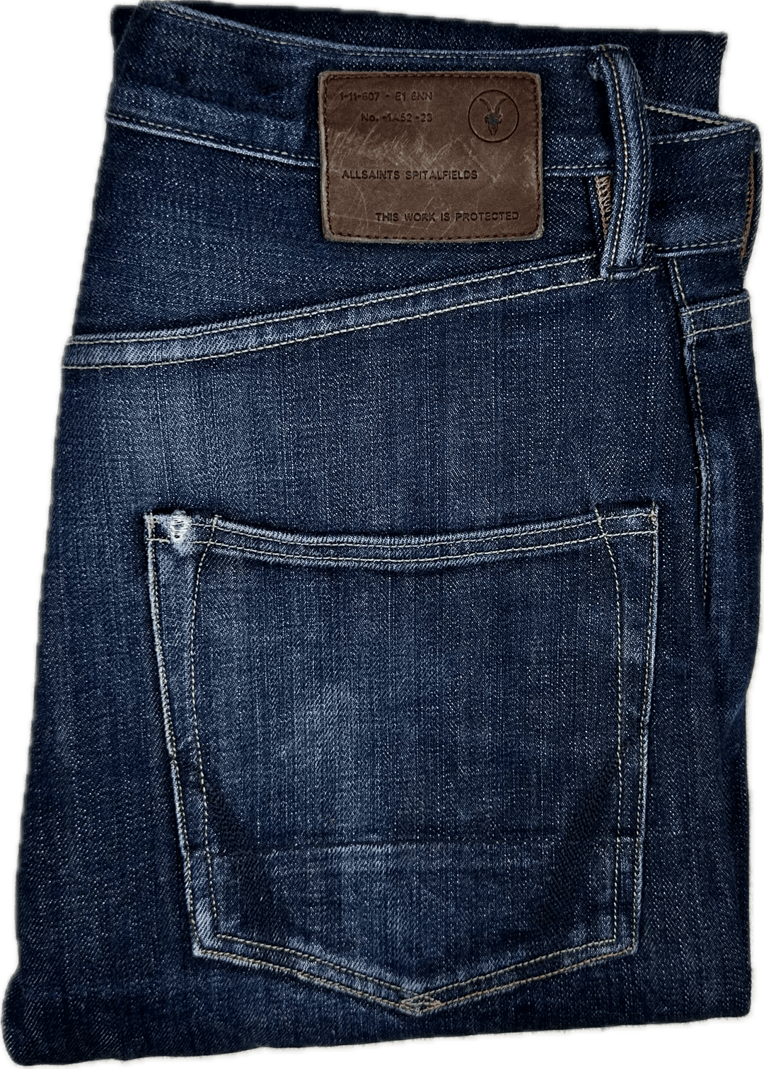 All Saints 'Japanese Selvedge Denim Jeans -Size 30/32