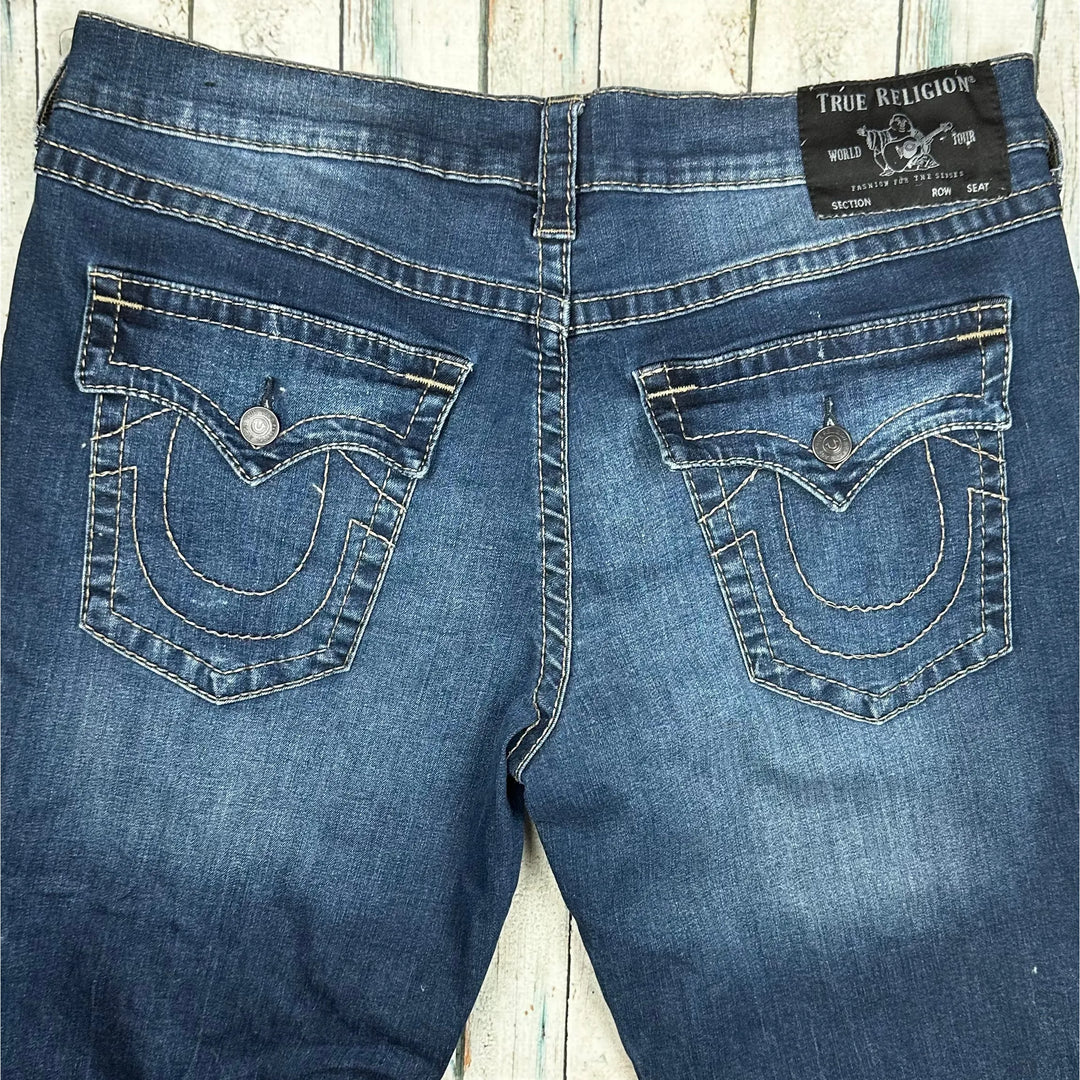 True Religion Mens 'Ricky Flap Big T' Straight Jeans - Size 38 - Jean Pool