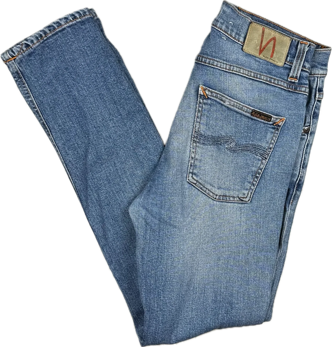 Nudie 'Lean Dean' Indigo Spirit Organic Cotton Jeans- Size 29/30