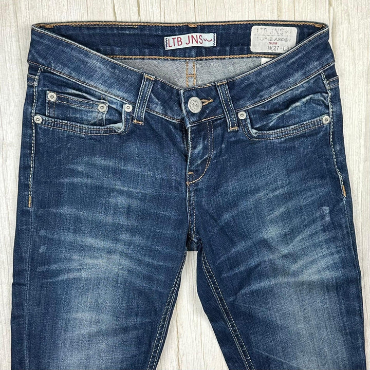 LTB Ladies 'Aspen' Low Rise Slim Straight Jeans -Size 27
