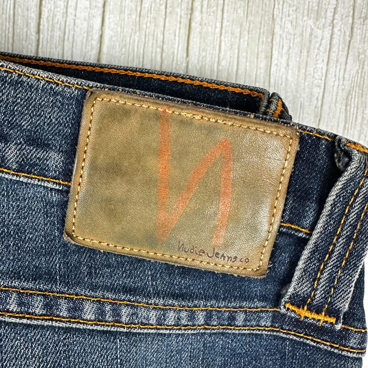 Nudie Jeans Co. 'Tube Tom' Org Blue Nights Jeans - Size 29/32 - Jean Pool