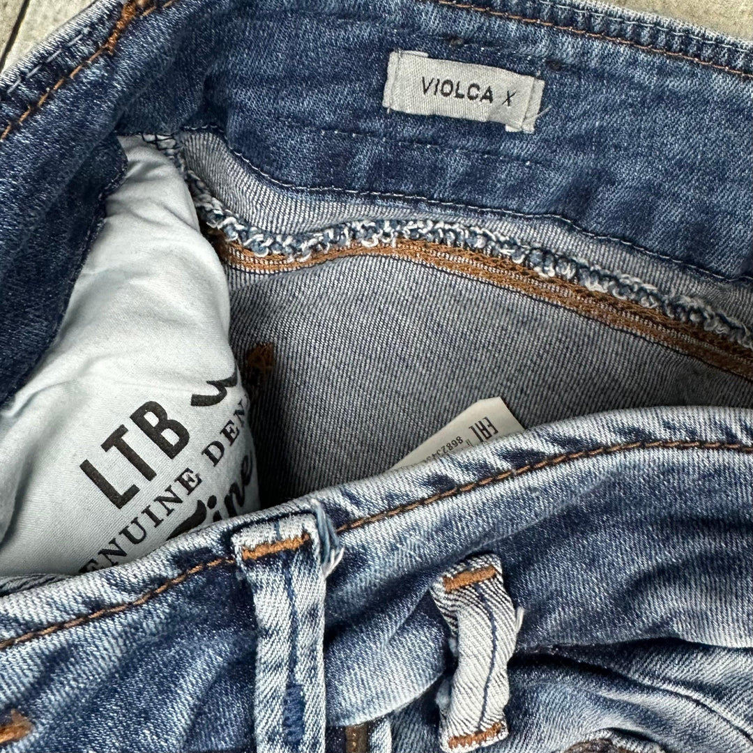 LTB Ladies 'Violca X 'Mid Rise Super Slim Jeans -Size 26 - Jean Pool