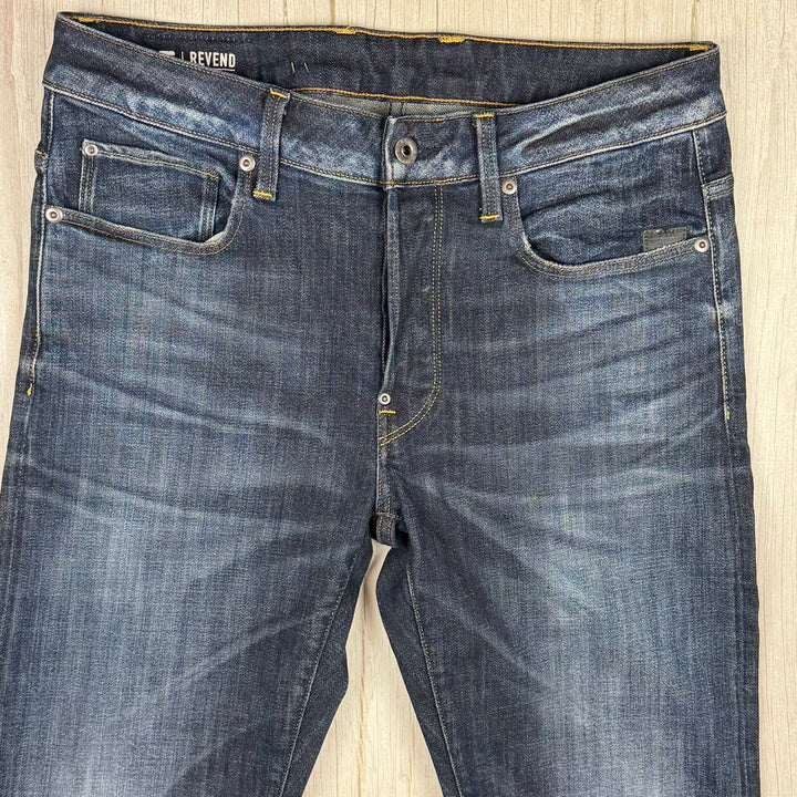 G Star 'Revend Straight' Denim Jeans -Size 32