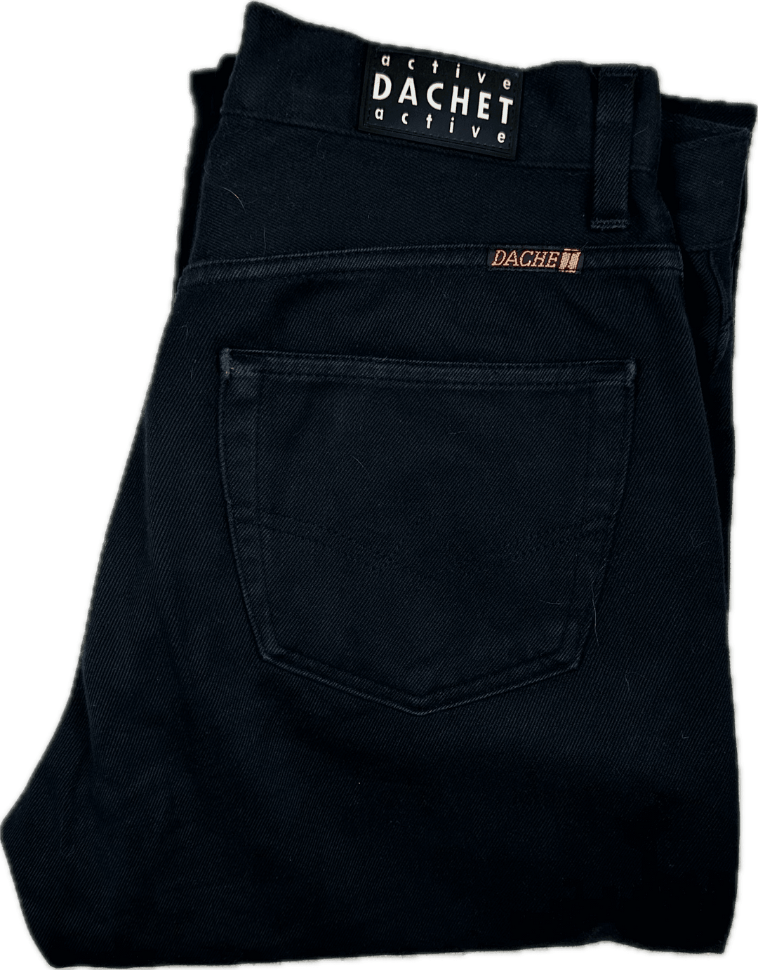 Dachet Vintage 1990's Navy 'Tencel' Jeans- Size 10